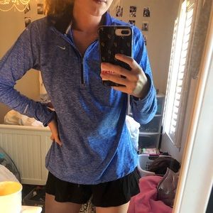 Nike running quarter zip DRI FIT (L)